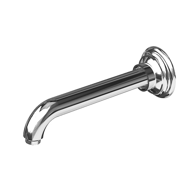 Newport Brass 8" Shower Arm in Flat Black 201-1-56 - main